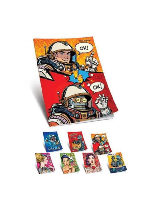 Çınar Dikişli Defter Karton Kapak Çizgisiz 80 YP A4 80/0 (1 Adet)