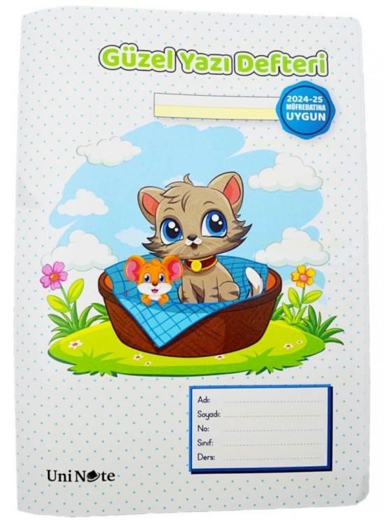 Çınar Güzel Yazı Defteri Plastik Kapak A5 30 YP 24026 (1 Adet)