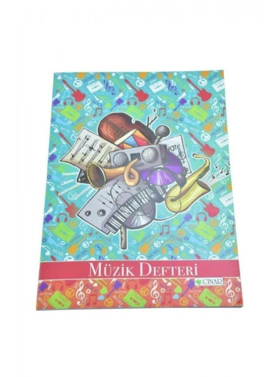 Çınar Müzik Defteri Dikişli Büyük 30 YP 22001