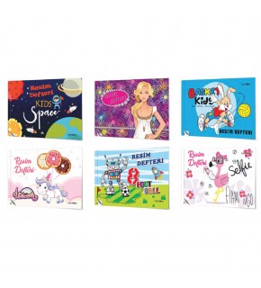 Çınar Resim Defteri Dikişli Büyük 30 YP 20001 (1 Adet)