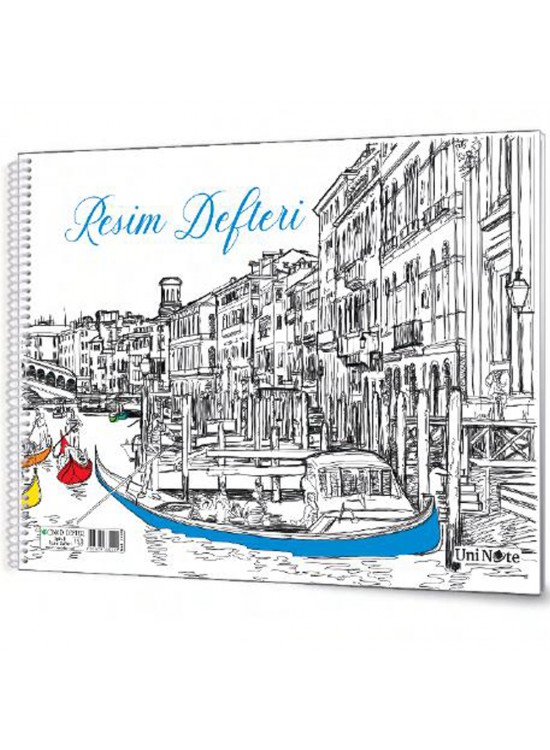 Çınar Resim Defteri Spiralli Karton Kapak 15 YP 33x48 33001 (1 Adet)