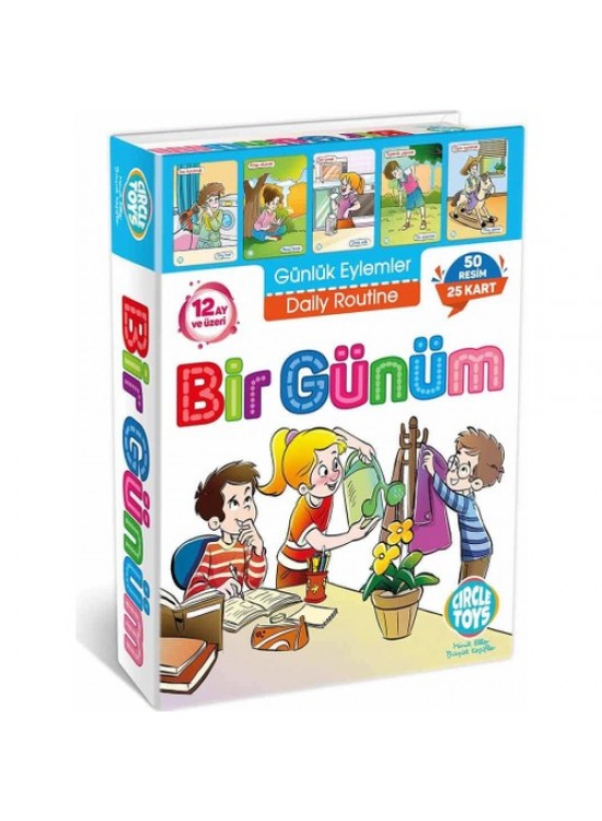 Circle Toys Bir Günüm 12+Ay 25 Parça Ct-013