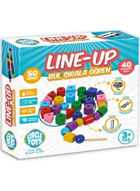 Circle Toys Line Up Ring -  Bul Sırala Öğren 3+