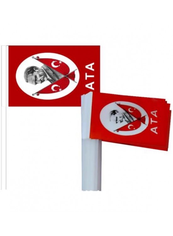 Çıtalı Kağıt Bayrak Atalı (1 Adet) Çıtalı Kağıt Bayrak Atalı (1 Adet)