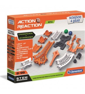 Clementoni Action & Reaction Kavşaklar ve Aksesuarlar 19167