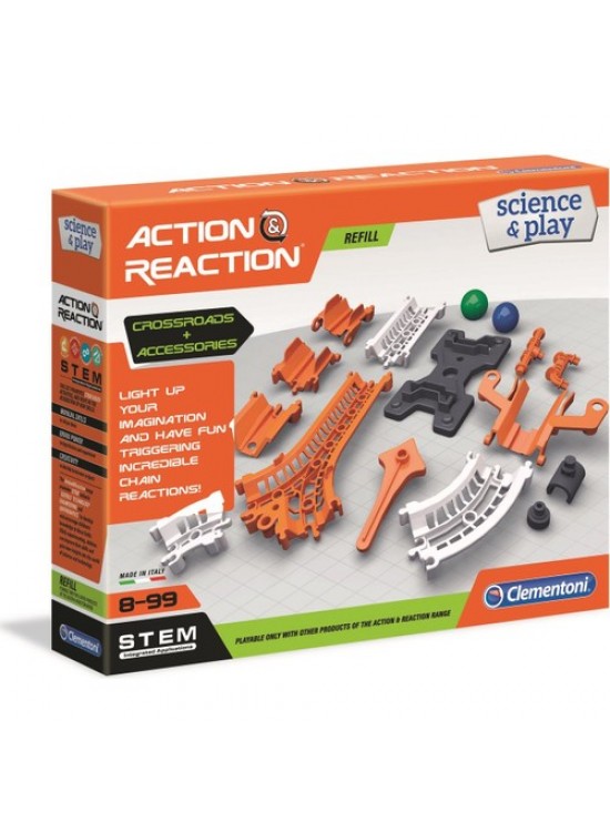 Clementoni Action & Reaction Kavşaklar ve Aksesuarlar 19167