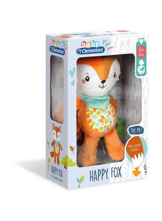 Clementoni Baby Aktiviteli Pelüş Tilki Happy Fox 17271