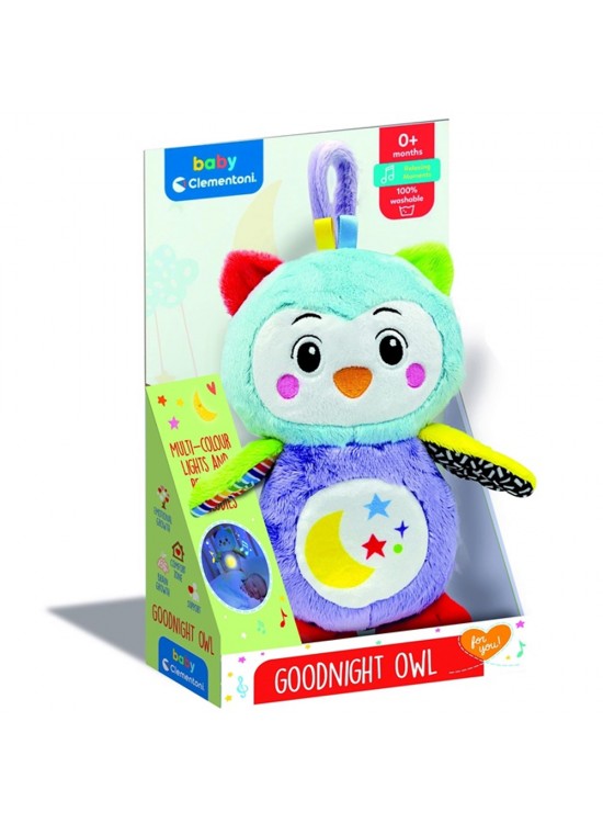 Clementoni Baby Işıklı Pelüş Baykuş 17801 Clementoni Baby Işıklı Pelüş Baykuş 17801