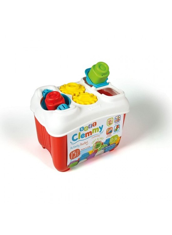 Clementoni Baby Soft Clemmy Yumuşak Blok Bultak Kovası Clementoni Baby Soft Clemmy Yumuşak Blok Bultak Kovası