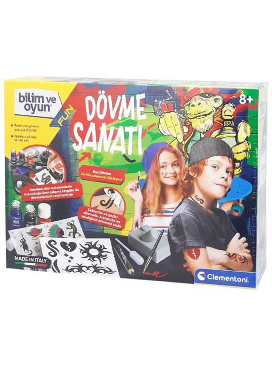 Clementonı Bilim Ve Oyun Dövme Sanatı 64329