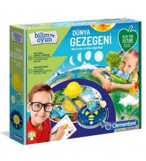 Clementoni Bilim Ve Oyun Dünya Gezegeni 64962