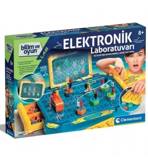 Clementoni Bilim ve Oyun Elektronik Laboratuvarı 64328