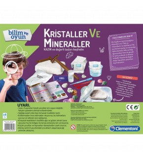 Clementoni Bilim Ve Oyun Kristal Ler Ve Mineraller 64964