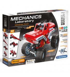Clementoni Bilim ve Oyun Mekanik Canavar Kamyonlar 75038