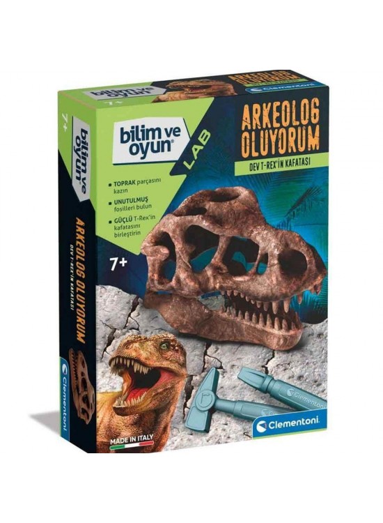 Clementoni Bilim Ve Oyun T-Rex Kazı Seti 64469 Clementoni Bilim Ve Oyun T-Rex Kazı Seti 64469