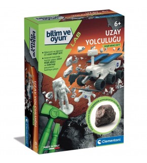 Clementoni Bilim ve Oyun Uzay Yolculuğu Keşif Aracı Seti 64190