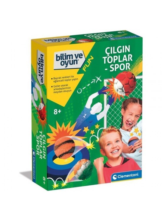 Clementoni Çılgın Toplar Spor Bilim ve Oyun 64323 Clementoni Çılgın Toplar Spor Bilim ve Oyun 64323