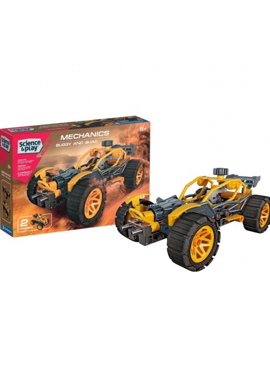 Clementoni Mekanik Laboratuvarı Buggy ve Quad 75077TR Clementoni Mekanik Laboratuvarı Buggy ve Quad 75077TR