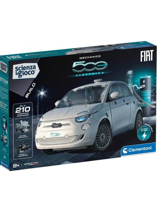Clementoni Mekanik Laboratuvarı Fiat 500 Elektrik 75085TR Clementoni Mekanik Laboratuvarı Fiat 500 Elektrik 75085TR