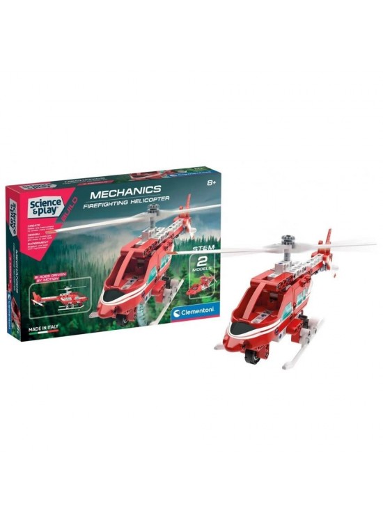 Clementoni Mekanik Laboratuvarı Firefighting Helicopter 75075TR Clementoni Mekanik Laboratuvarı Firefighting Helicopter 75075TR