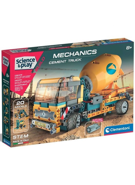 Clementoni Mekanik Laboratuvarı İnşaat Kamyonu 75083TR Clementoni Mekanik Laboratuvarı İnşaat Kamyonu 75083TR