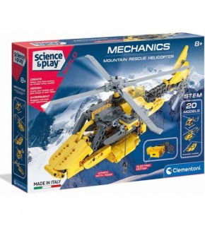 Clementoni Mekanik Laboratuvarı Kurtarma Helikopteri CLE-75063TR
