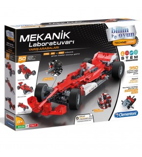 Clementoni Mekanik Laboratuvarı Yarış Arabaları Formula 1