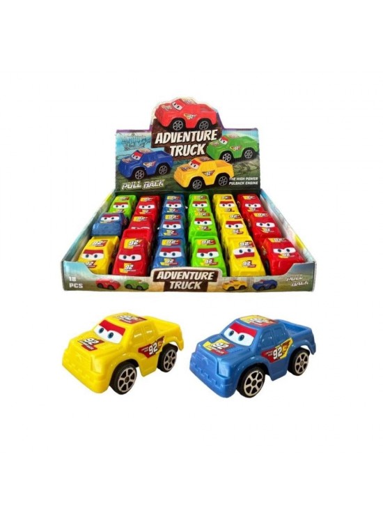 CNL Toys Kırılmaz Mini Arabalar Pikap CNL-1116A (1 Adet)