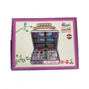 Cocok Ahşap Standlı Ocak Seti