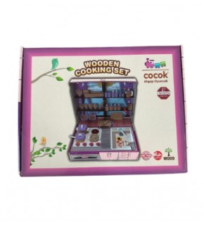 Cocok Ahşap Standlı Ocak Seti