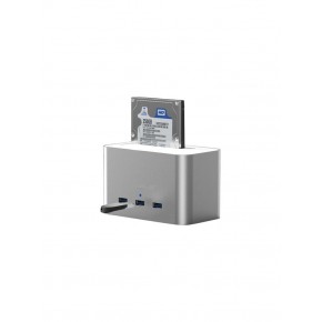 Codegen Alüminyum Usb3.0 3.5"-2.5" Sata 3 Port Usb Cdg-Doc-404 Docking Station