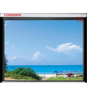 Codegen EX-24 Proje Perdesi 240x200 Motorlu Uzaktan Kumandalı Projeksiyon Perdesi