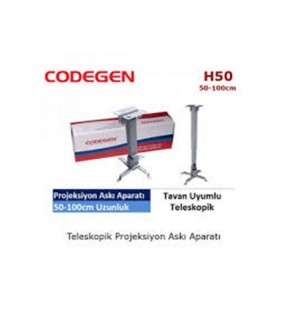 Codegen H50 Tavan Asma Aparatı 50-100 cm (Teleskop