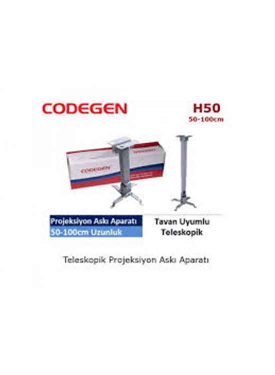 Codegen H50 Tavan Asma Aparatı 50-100 cm (Teleskop Codegen H50 Tavan Asma Aparatı 50-100 cm (Teleskop
