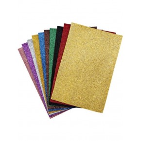 Colorbank Eva A4 Yapışkanlı Simli 10 Lu Ce-004