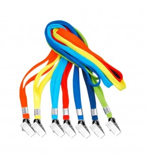 Colors Kart Askı İpi Metal-Plastik Klipsli Kahverengi (1 Adet)