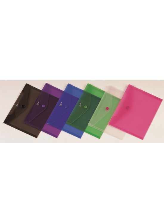 Comix çıtçıtlı dosya A5 şeffaf A1854 (1 Adet)