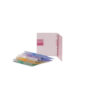 Comix Halkalı Dosya 4 Halkalı A4 Şeffaf A193-4