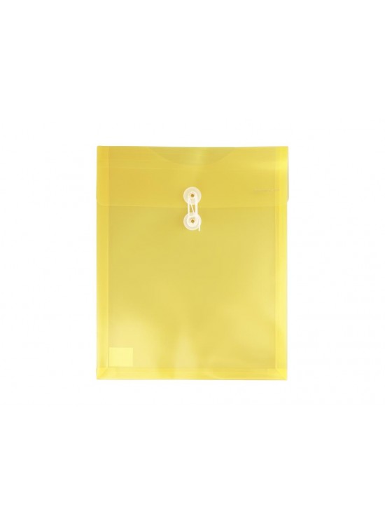 Comix İpli Plastik Evrak Zarfı Körüklü A1866 (1 Adet)