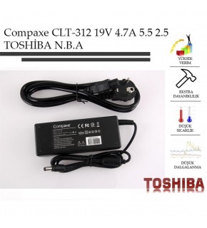 Compaxe CLT-312 19V 4.74A 5.5-2.5 Toshiba Notebook Adaptörü