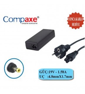 Compaxe CNH-158 Hp 30w 19v 1.58a 4.8 1.7 Notebook Adaptörü
