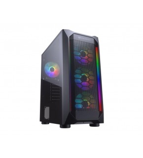 Cougar MX410 Mesh-G RGB Kasa (Cougar XTC650 650W 80+ Power Supply)