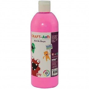 Craft And Arts Akrilik Boya 500 ML Pembe U1560-PE