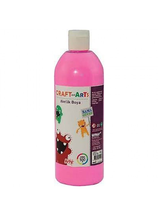 Craft And Arts Akrilik Boya 500 ML Pembe U1560-PE