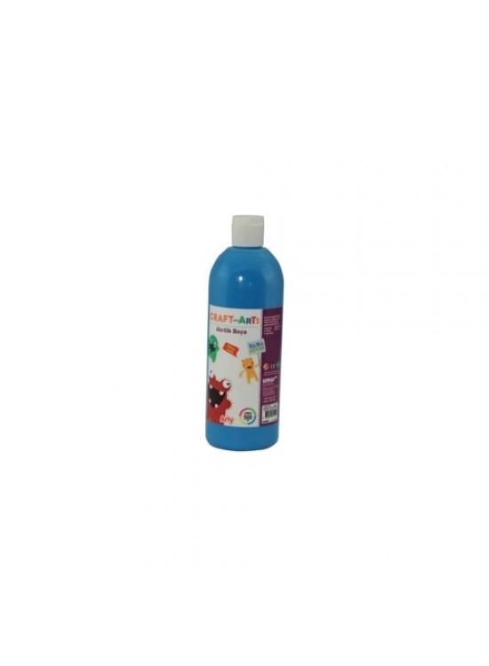 Craft And Arts Akrilik Boya 500 ML Siyah