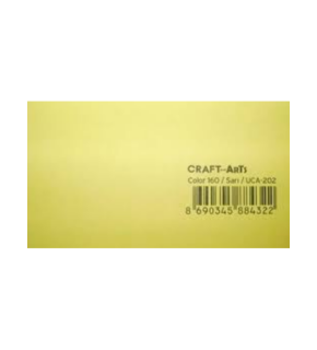Craft And Arts Fon Kartonu 160 Gr 50x70 Sarı (1 Adet)