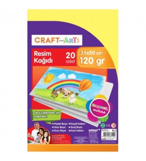 Craft And Arts Resim kağıt 35x50 20 Li