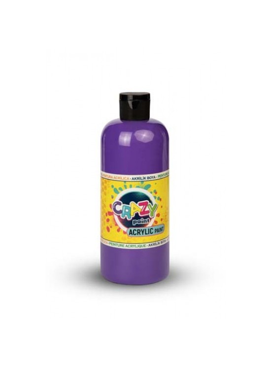 Crazy Akrilik Paint Mor 550 GR Crazy Akrilik Paint Mor 550 GR
