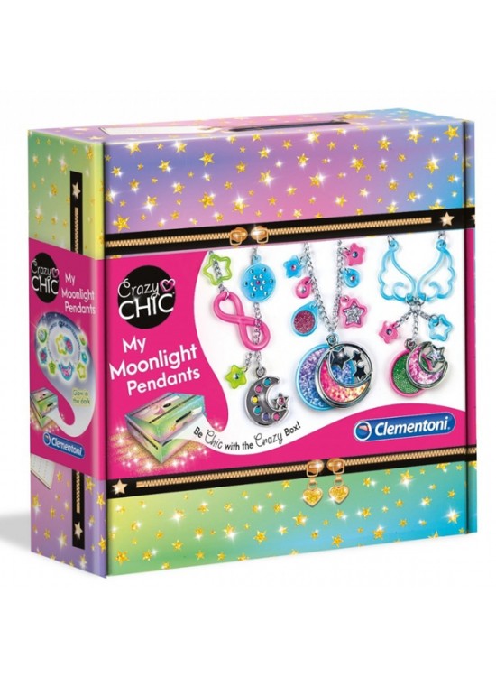 Clementoni Crazy Chic Ayışığı Kolyeler 18584