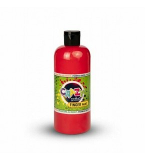 Crazy Fınger Paint Kırmızı 500 GR